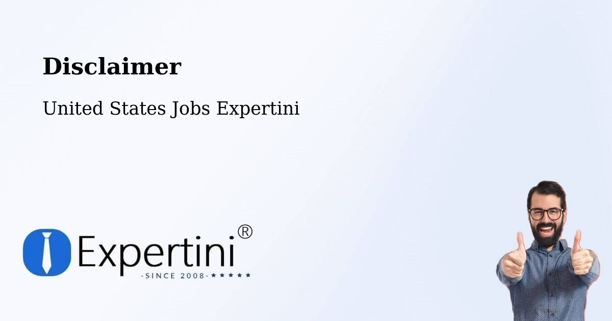 Disclaimer – Dearborn - United States Jobs Expertini